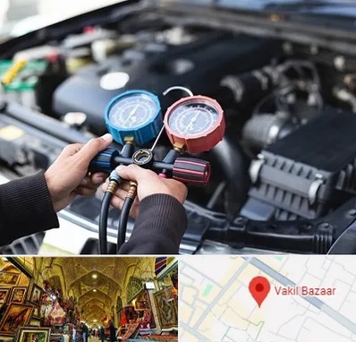 شارژ کولر خودرو در بازار وکیل شیراز