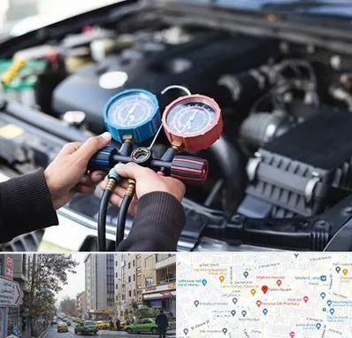 شارژ کولر خودرو در فاطمی 