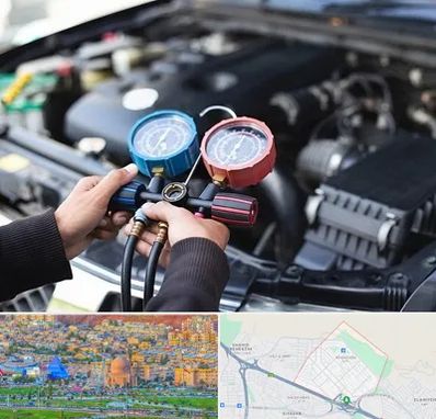 شارژ کولر خودرو در رشدیه تبریز