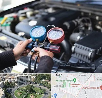 شارژ کولر خودرو در جهانشهر کرج 