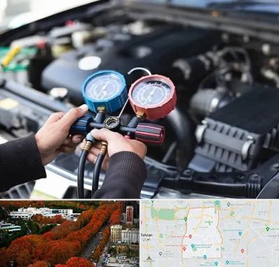 شارژ کولر خودرو در منطقه 6 تهران 