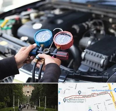 شارژ کولر خودرو در بلوار معلم رشت 