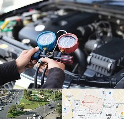 شارژ کولر خودرو در شاهین ویلا کرج 