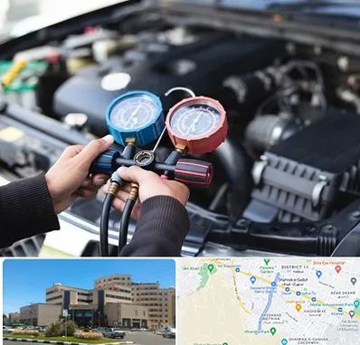 شارژ کولر خودرو در صیاد شیرازی مشهد 