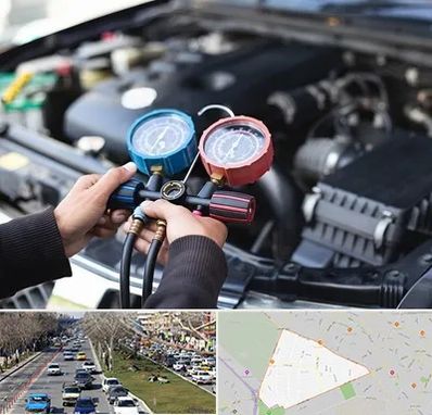 شارژ کولر خودرو در احمدآباد مشهد 