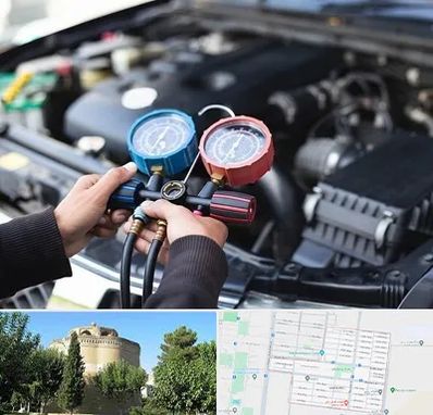 شارژ کولر خودرو در مرداویج اصفهان 