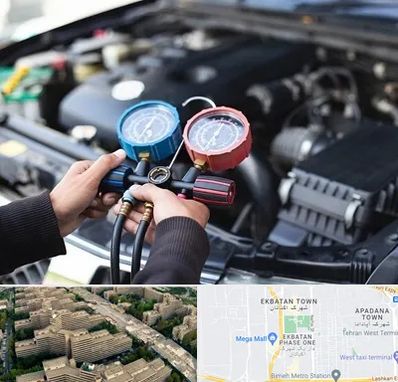 شارژ کولر خودرو در اکباتان 