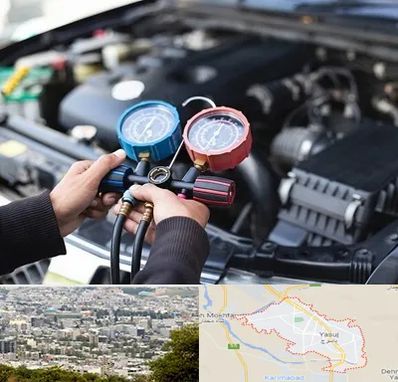 شارژ کولر خودرو در یاسوج