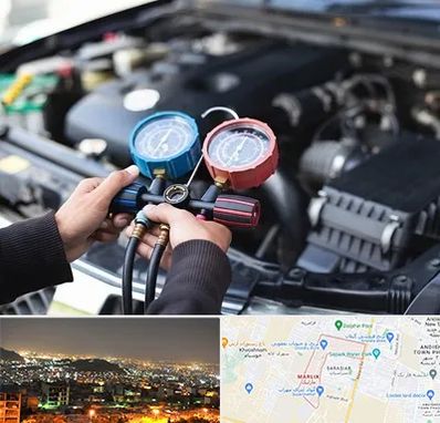 شارژ کولر خودرو در مارلیک کرج 