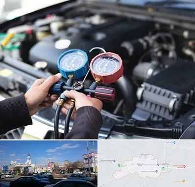 شارژ کولر خودرو در ماهدشت کرج 