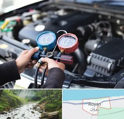 شارژ کولر خودرو در رویان