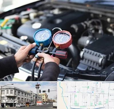 شارژ کولر خودرو در 17شهریور