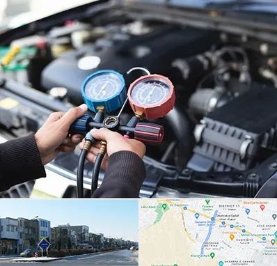 شارژ کولر خودرو در شریعتی مشهد 