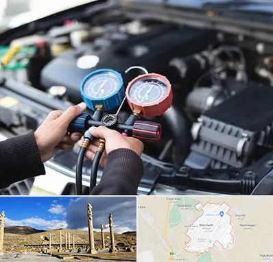 شارژ کولر خودرو در مرودشت