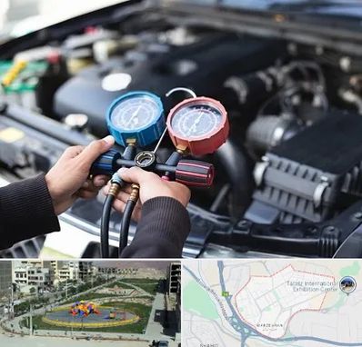 شارژ کولر خودرو در مرزداران تبریز