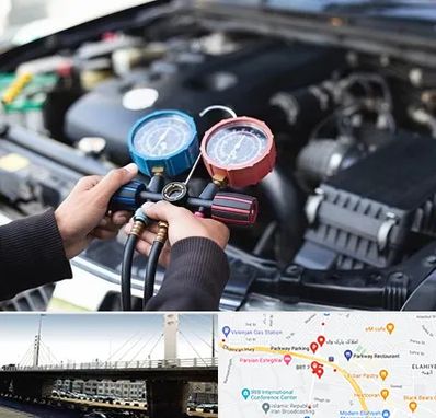 شارژ کولر خودرو در پارک وی 