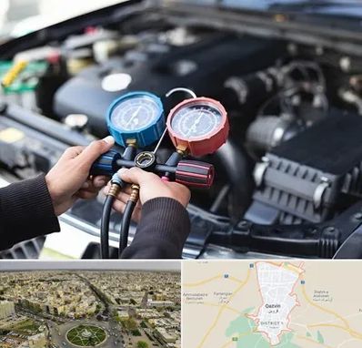 شارژ کولر خودرو در قزوین