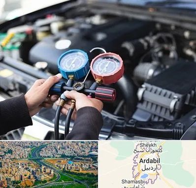 شارژ کولر خودرو در اردبیل