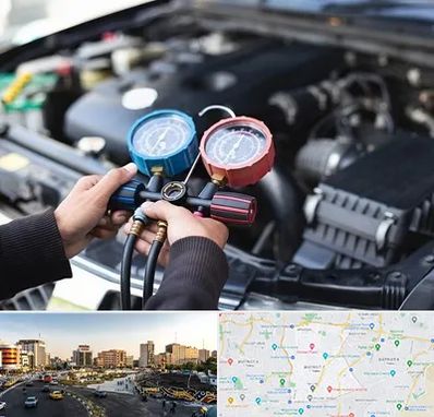 شارژ کولر خودرو در منطقه 7 تهران 