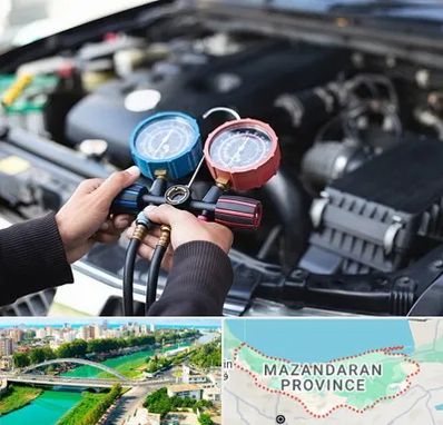 شارژ کولر خودرو در مازندران