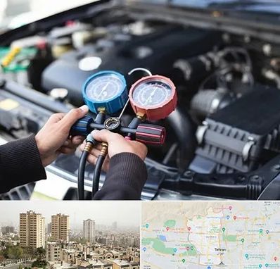 شارژ کولر خودرو در منطقه 5 تهران 