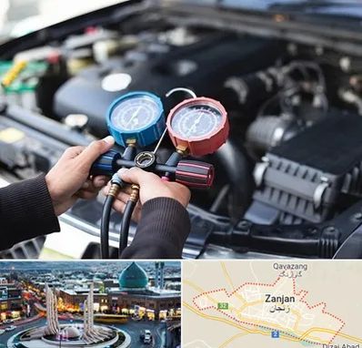 شارژ کولر خودرو در زنجان