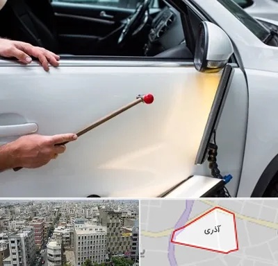 صافکاری بدون رنگ در آذری
