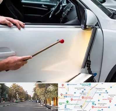 صافکاری بدون رنگ در شریعتی 