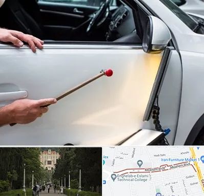 صافکاری بدون رنگ در بلوار معلم رشت 