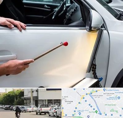 صافکاری بدون رنگ در قدوسی شرقی شیراز 