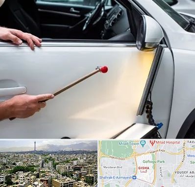 صافکاری بدون رنگ در گیشا 