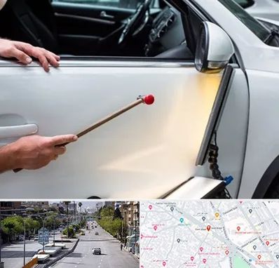 صافکاری بدون رنگ در خیابان زند شیراز 