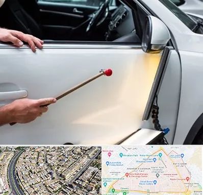 صافکاری بدون رنگ در شهرک غرب مشهد 