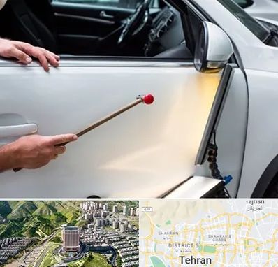 صافکاری بدون رنگ در شمال تهران 