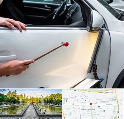 صافکاری بدون رنگ در سرسبز 