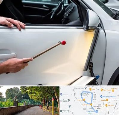 صافکاری بدون رنگ در بلوار گیلان رشت 