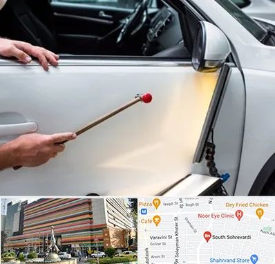 صافکاری بدون رنگ در سهروردی 