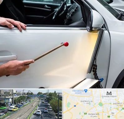 صافکاری بدون رنگ در جنوب تهران 