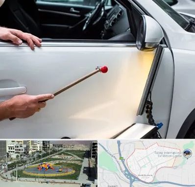 صافکاری بدون رنگ در مرزداران تبریز