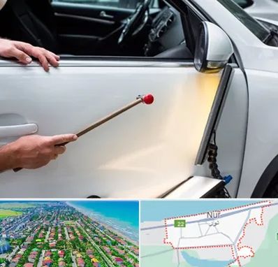 صافکاری بدون رنگ در نور