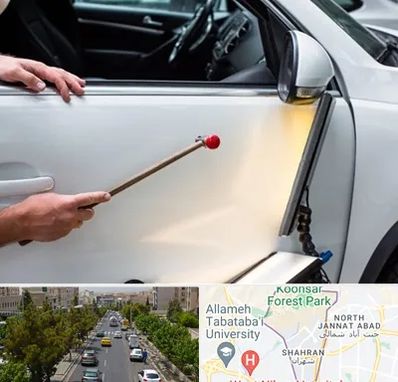 صافکاری بدون رنگ در شهران 