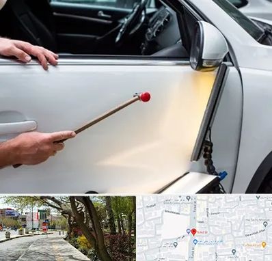 صافکاری بدون رنگ در خیابان توحید اصفهان 