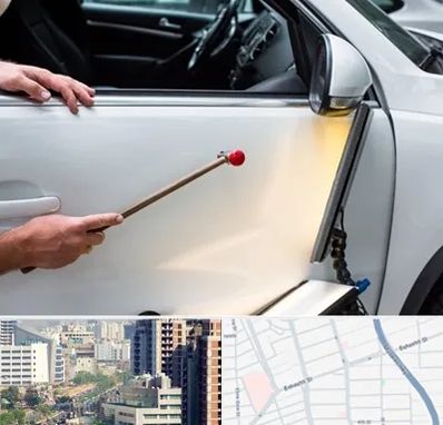 صافکاری بدون رنگ در خیابان بهشتی