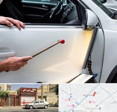 صافکاری بدون رنگ در باجک قم