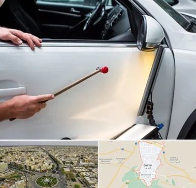 صافکاری بدون رنگ در قزوین