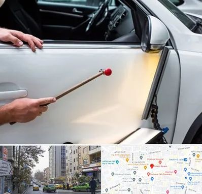 صافکاری بدون رنگ در فاطمی 