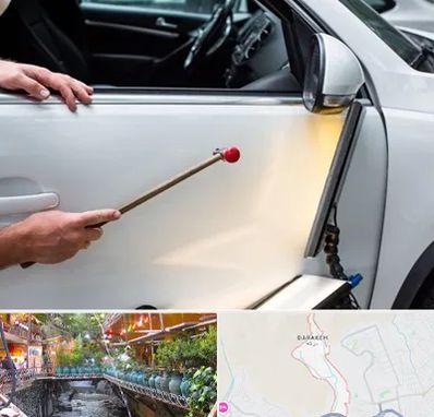 صافکاری بدون رنگ در درکه