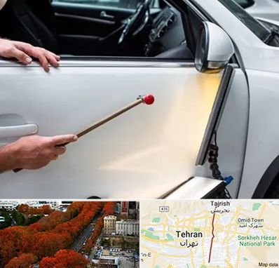 صافکاری بدون رنگ در ولیعصر 