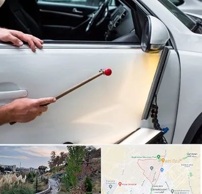 صافکاری بدون رنگ در باغستان کرج 