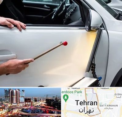 صافکاری بدون رنگ در صادقیه 